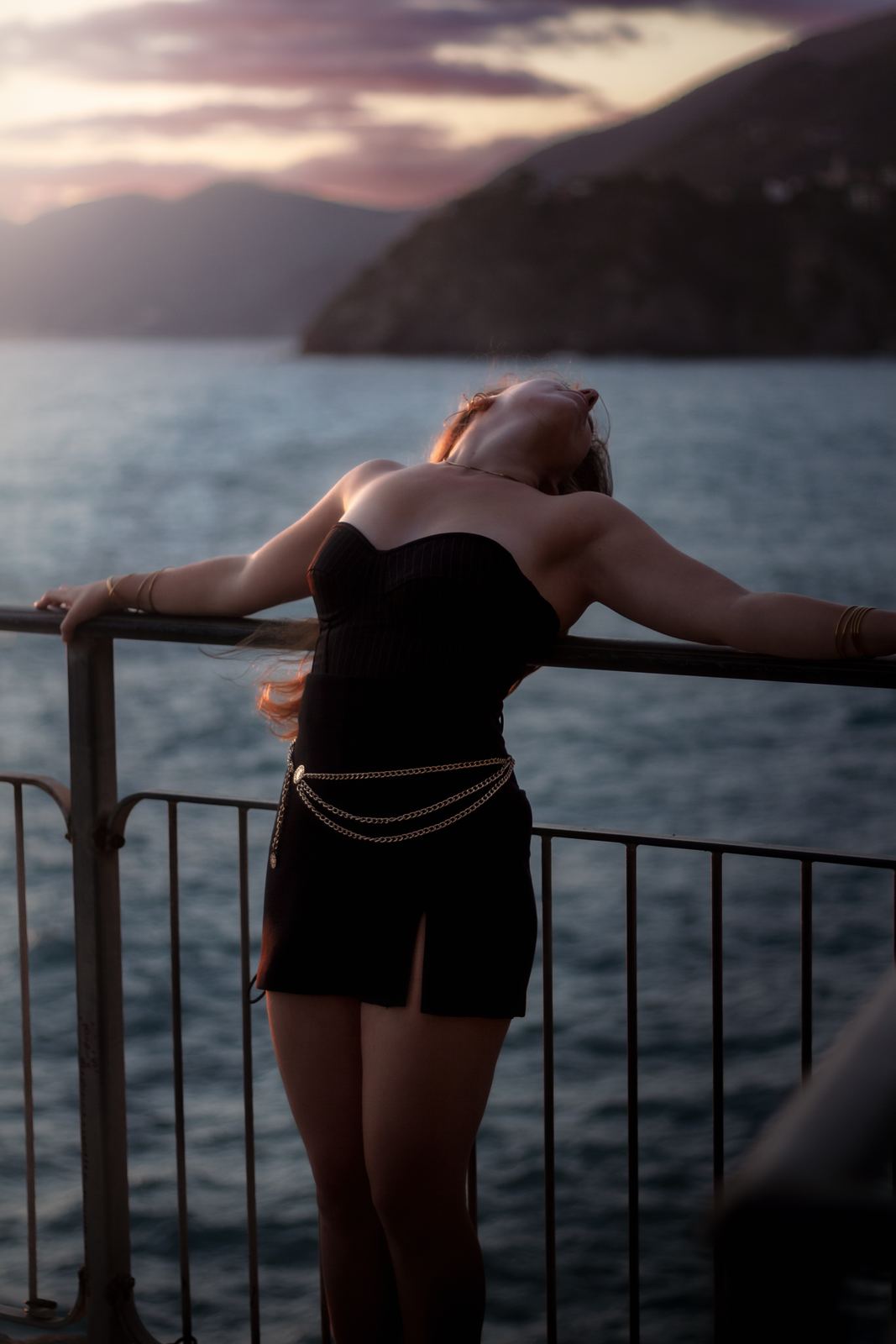 Bord de mer — crépuscule