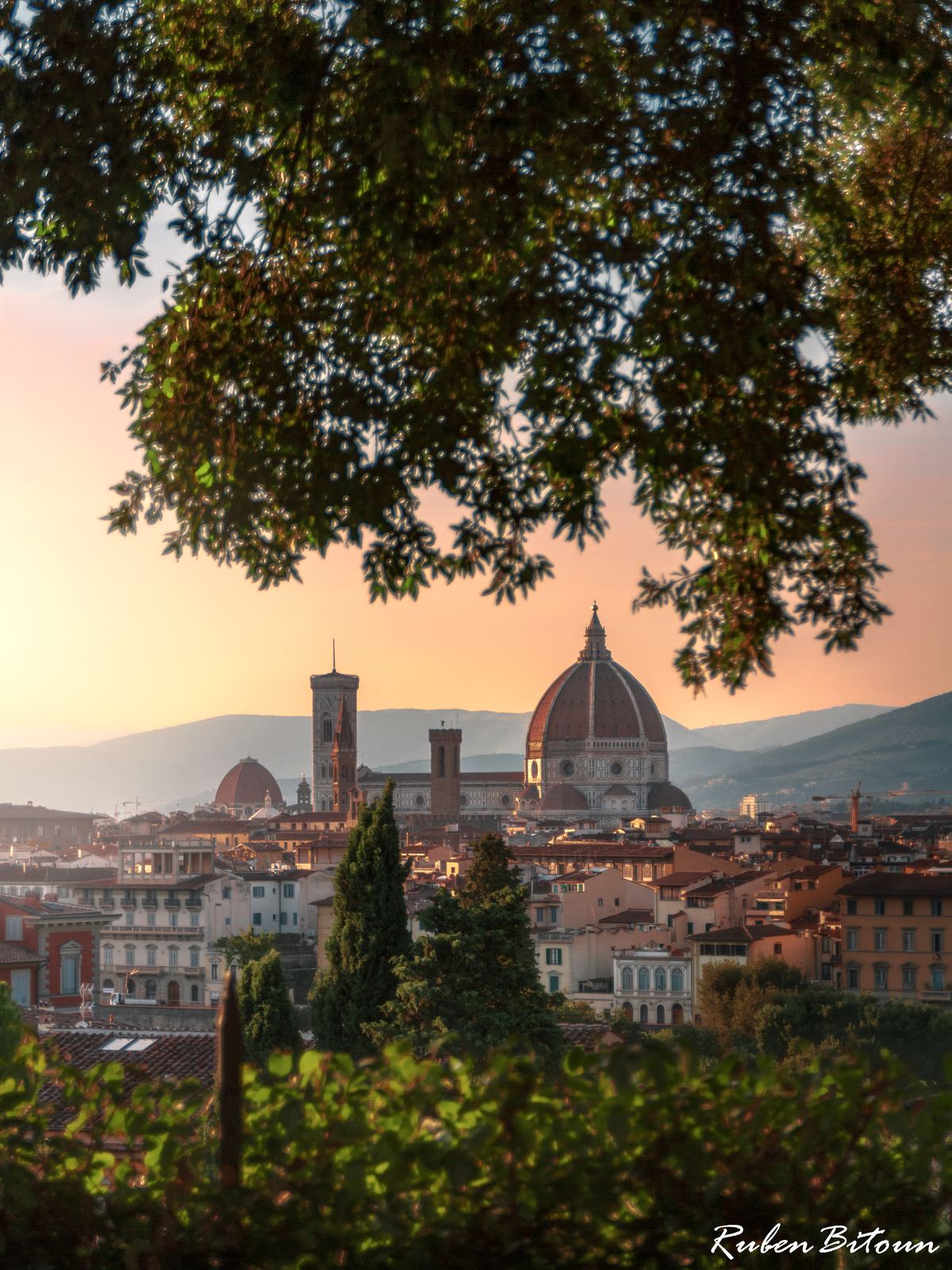 Florence — le Duomo au crépuscule
