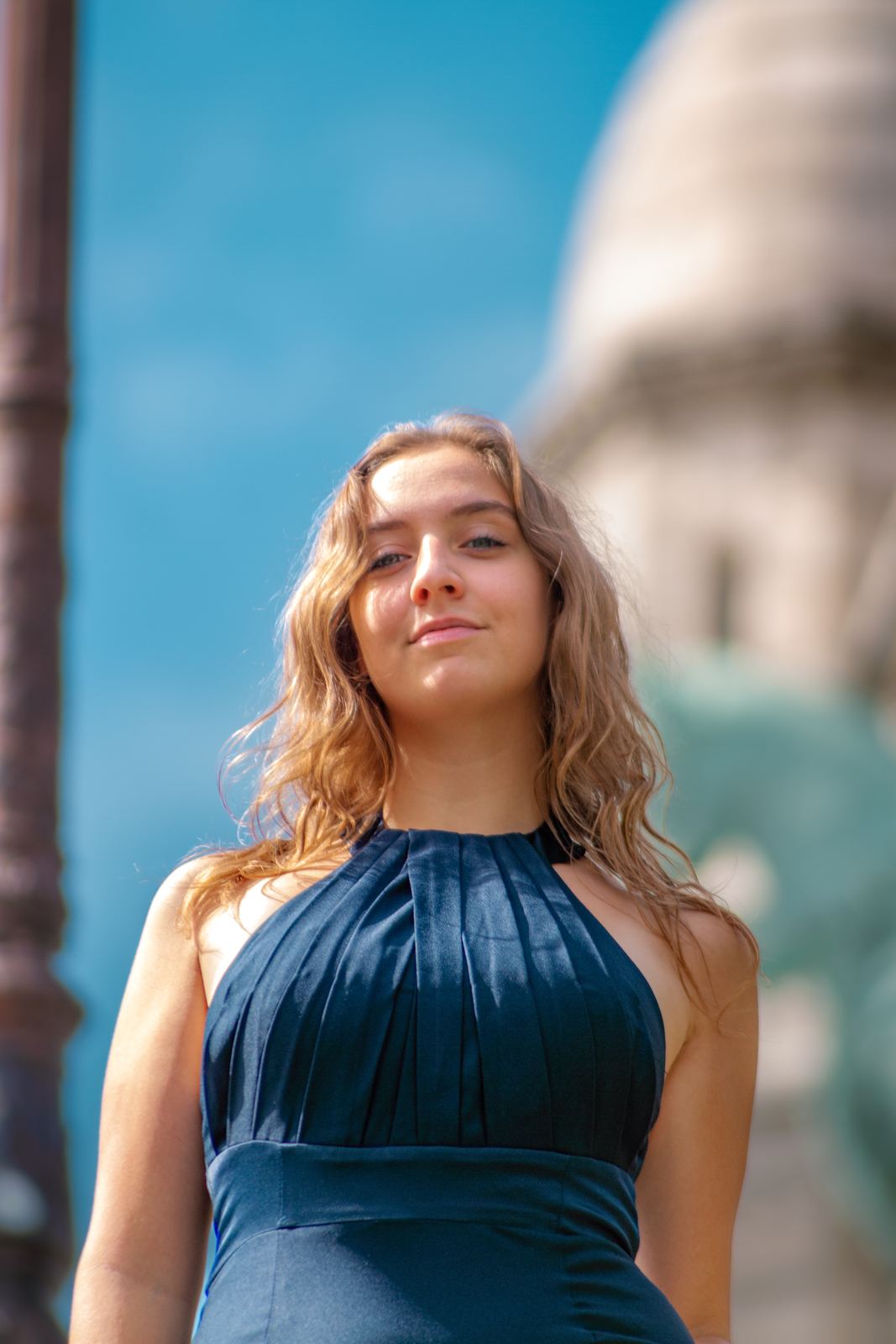 Portrait devant le Sacré-Cœur